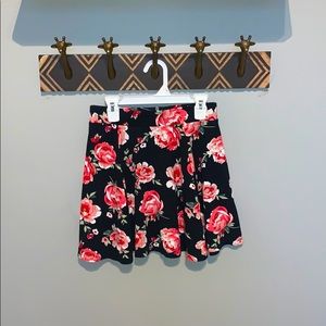 Rose Skater Skirt